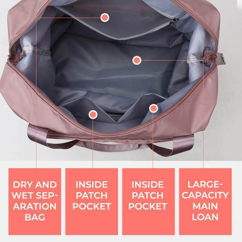 Large Capacity Lightweight Easy Folding Travel Bag