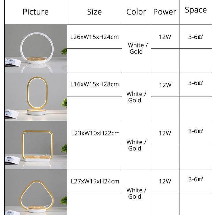 Elegant Nordic Touch LED Table Lamp - Image 3