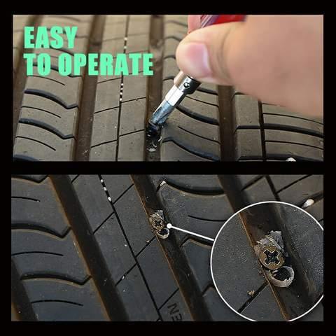 Easy Fix Tubeless Vacuum Tire Repair Rubber Nail - Image 1