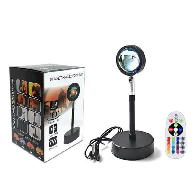 Remote Control Sunset Atmosphere LED Lamp - Image 5