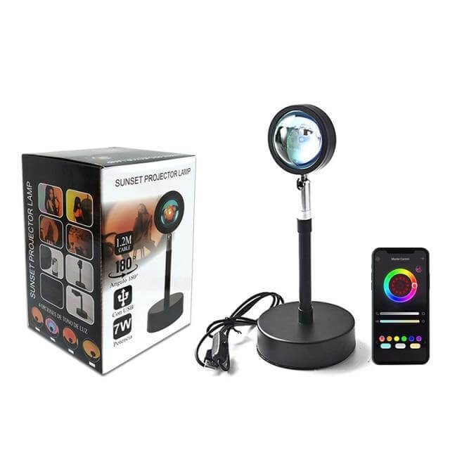 Remote Control Sunset Atmosphere LED Lamp - Image 6