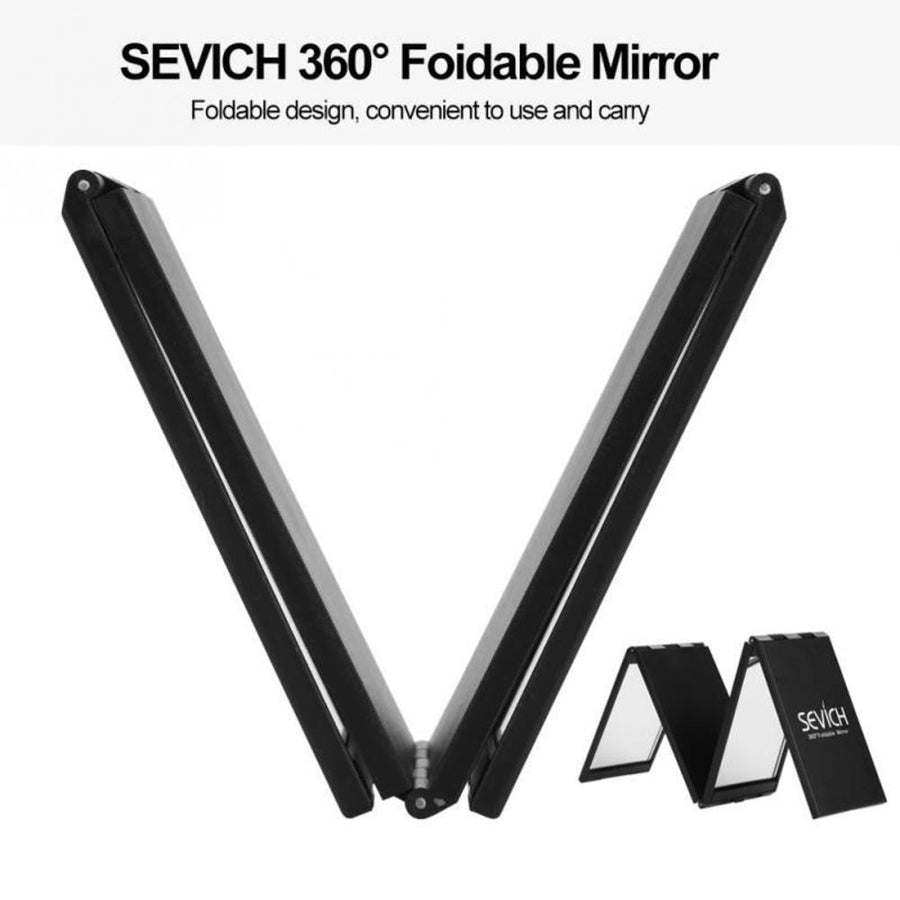 Foldable Handheld Pocket Makeup Mirror - Image 7
