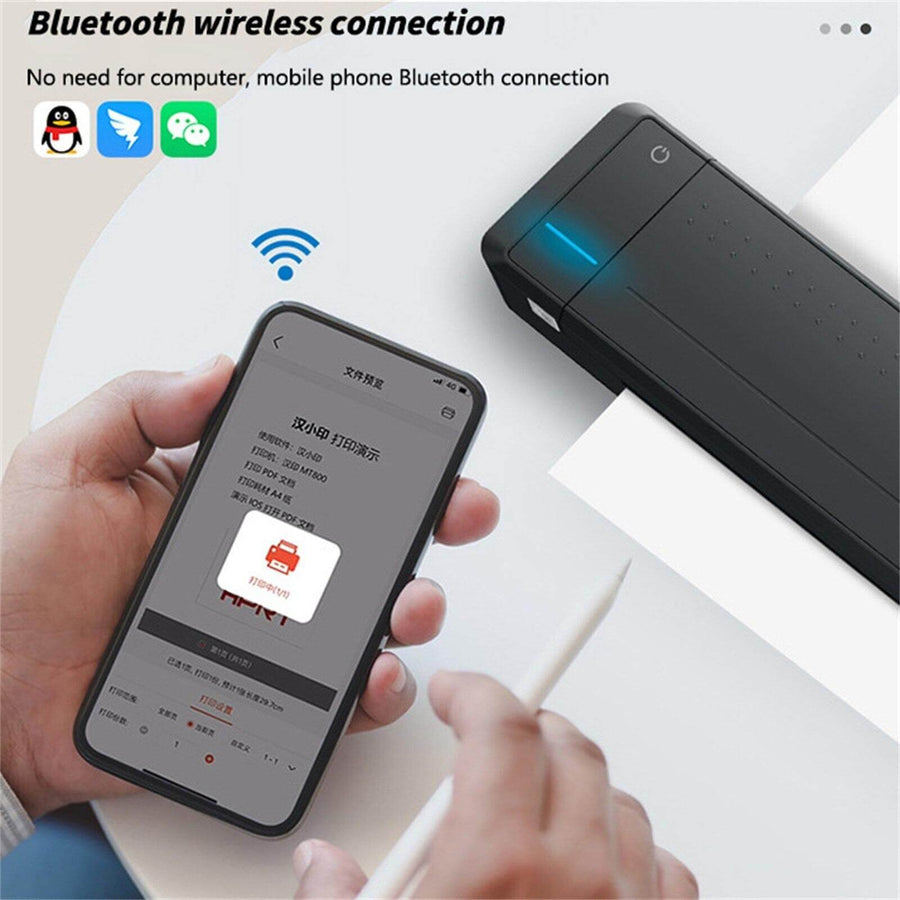 Portable Mini Bluetooth Thermal Printer with Built-in Battery - Image 4