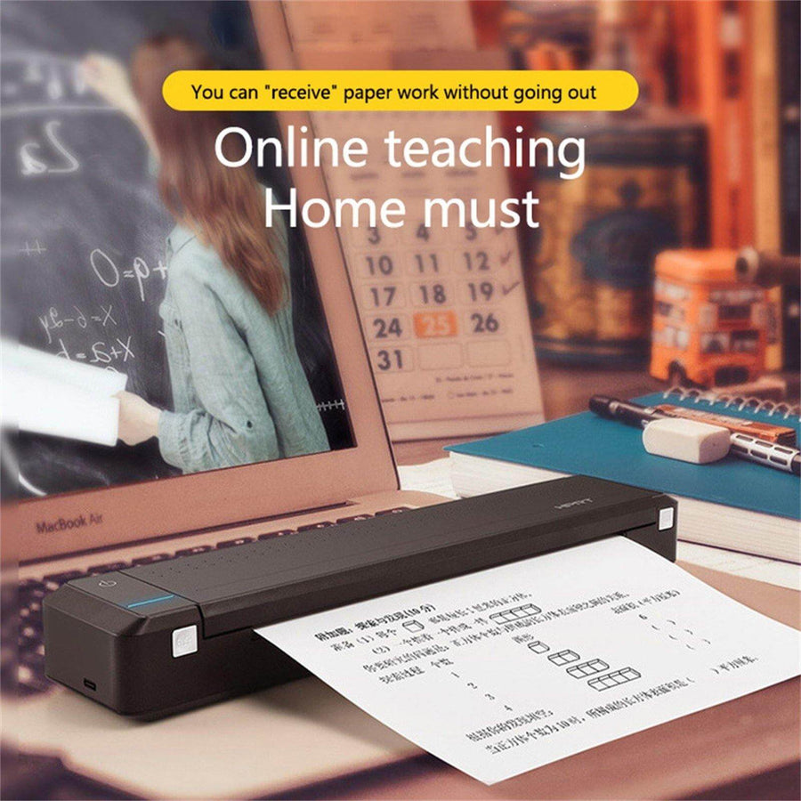 Portable Mini Bluetooth Thermal Printer with Built-in Battery - Image 1