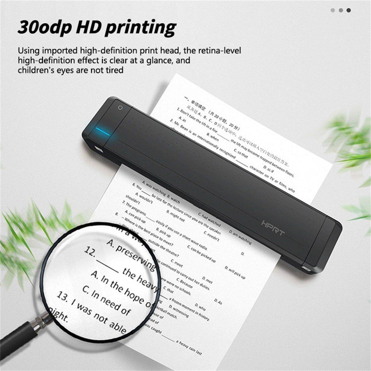 Portable Mini Bluetooth Thermal Printer with Built-in Battery - MaviGadget