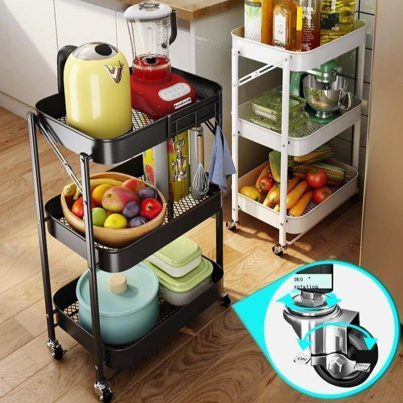 Foldable Easy Kitchen Stuff Storage Organizer - Image 3