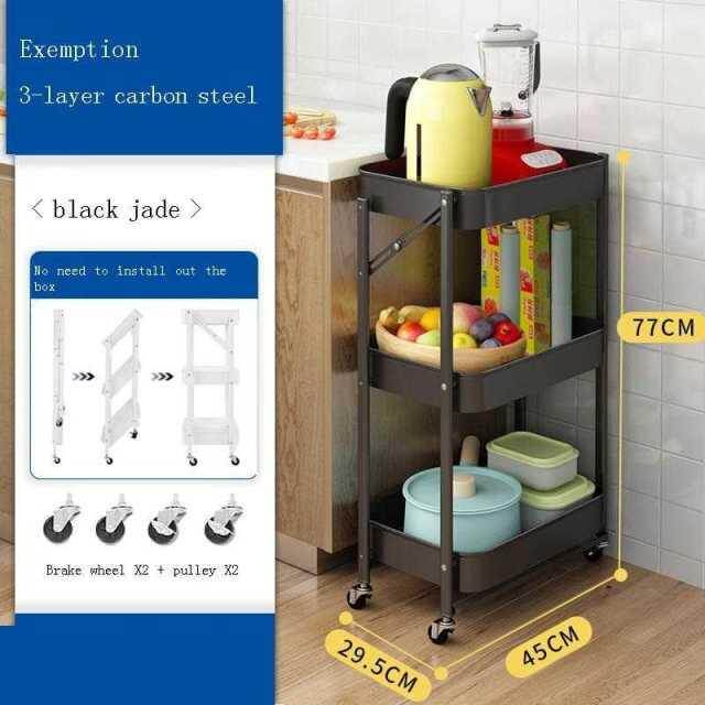 Foldable Easy Kitchen Stuff Storage Organizer - Image 13
