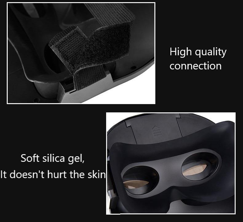 Led Luminous Face-Changing Bluetooth Glow Halloween Mask - Image 3