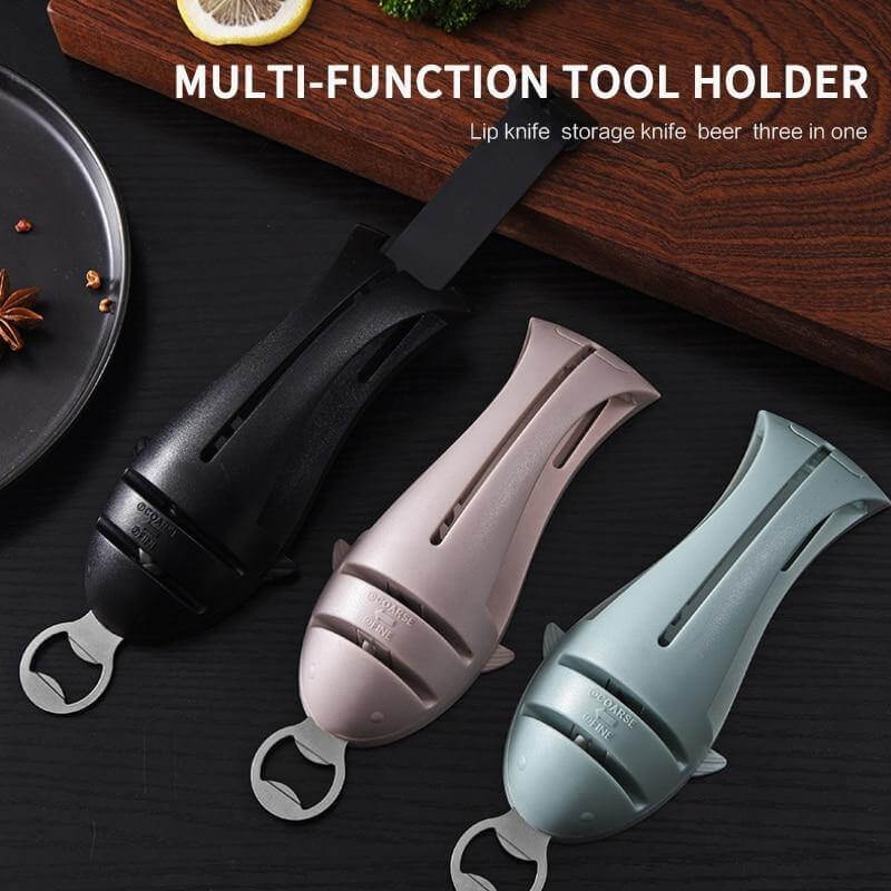 3In1 Multifunctional Grindstone Knife Sharpener