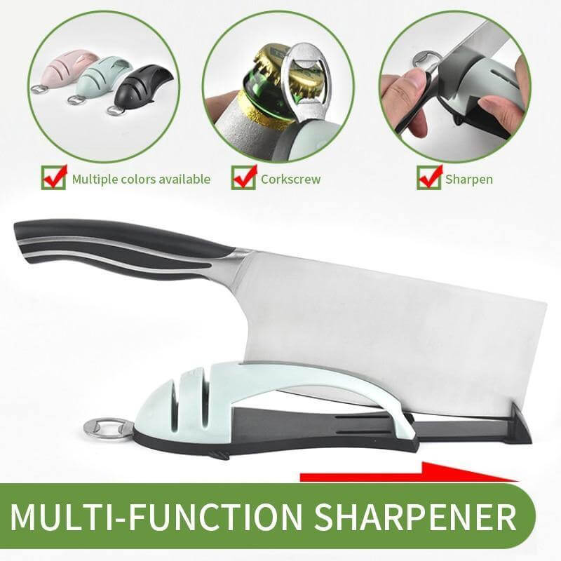 3In1 Multifunctional Grindstone Knife Sharpener