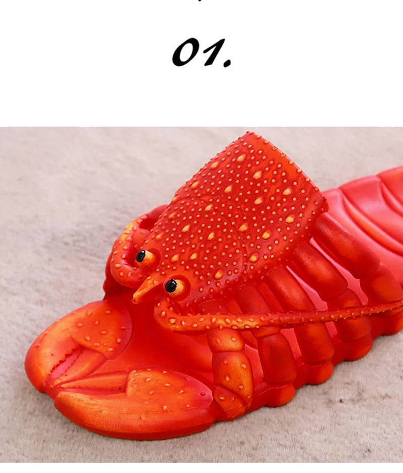 Lobster Comfy Casual Slippers - Image 8