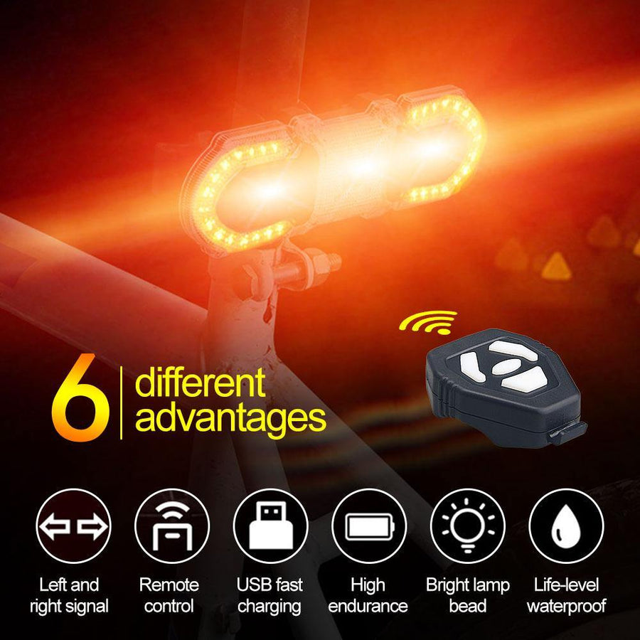 Smart Remote Control Bike Turning Light - Image 2