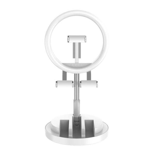 3 Modes Dimmable Foldable LED Selfie Round Light - Image 8