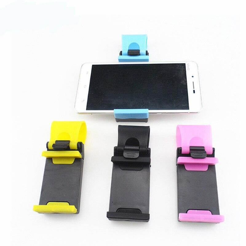 Universal Car Steering Wheel Phone Holder - Image 6