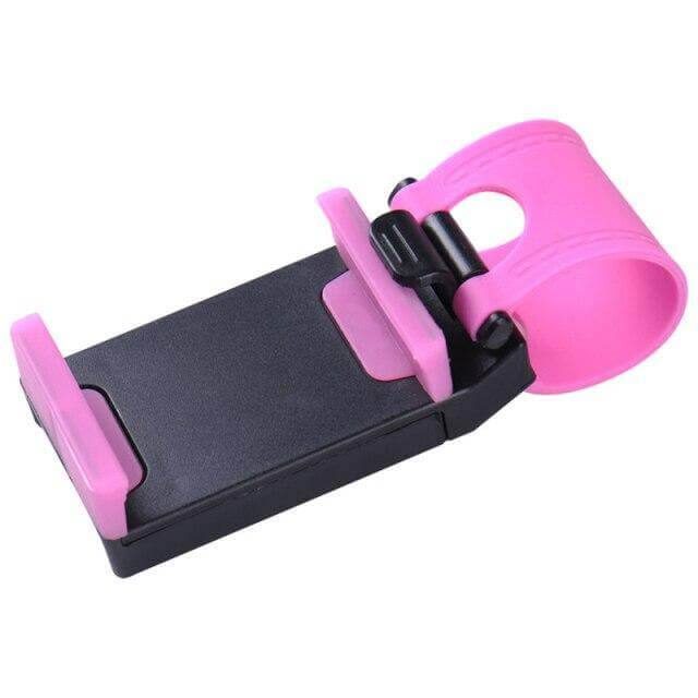 Universal Car Steering Wheel Phone Holder - Image 8