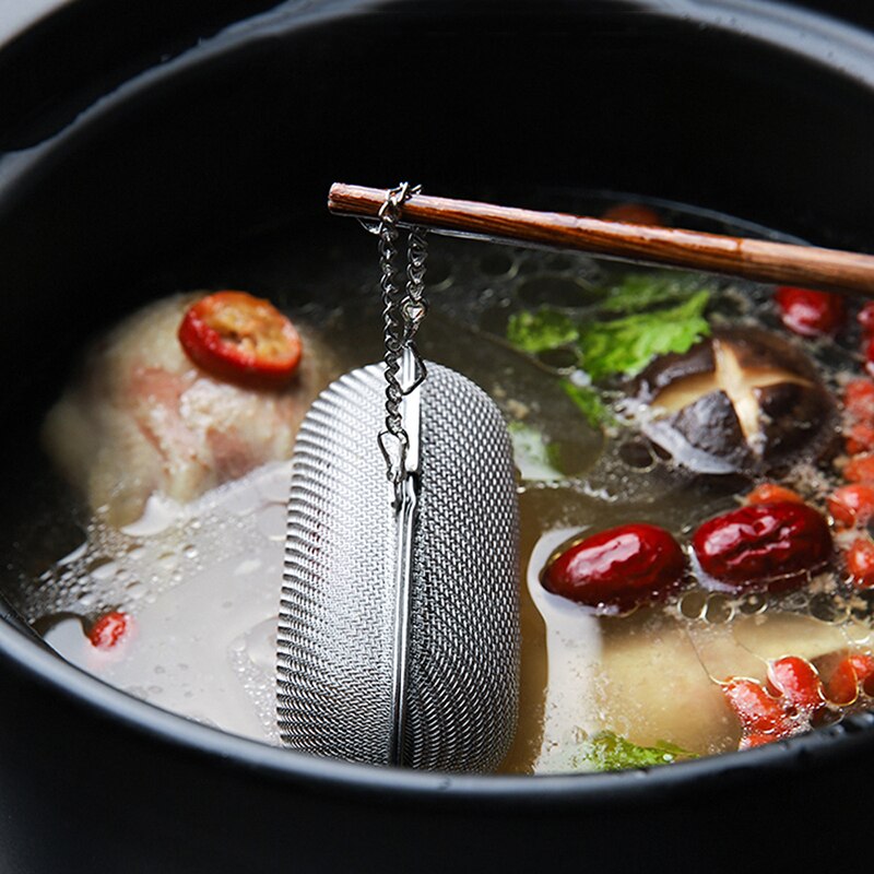 Stainless Steel Hanging Reusable Spice Filter - Image 0