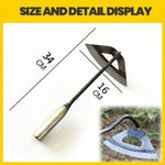 Steel Handheld Hollow Plant Shovel Rake - MaviGadget