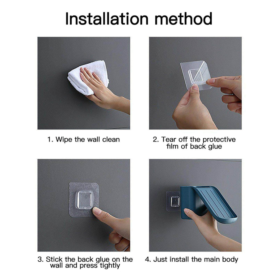 Multifunctional Smart Suction Soap Holder Rack - Image 4