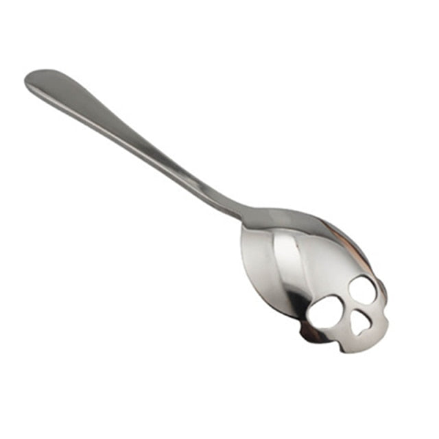 Skull Shaped Stainless Steel Spoon - Image 7