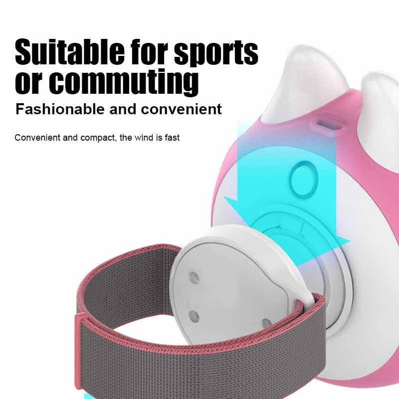 Portable Wristband Turbo USB Fan - MaviGadget