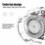 Portable Wristband Turbo USB Fan - MaviGadget