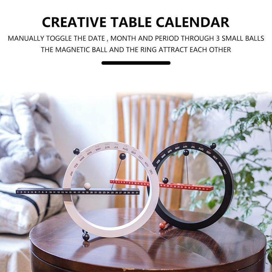 Flip Magnetic Manual Daily Desktop Calendar - Image 3