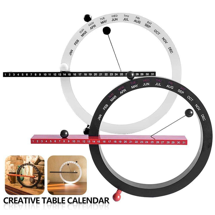Flip Magnetic Manual Daily Desktop Calendar - Image 5