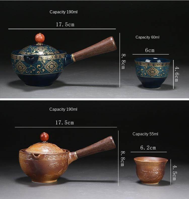 Unique Ceramic Moving Teapot Filter Set - Image 5