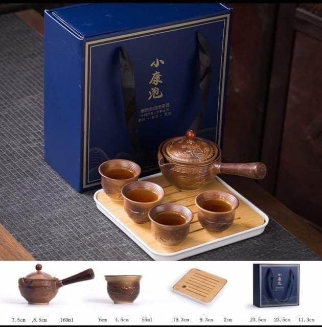 Unique Ceramic Moving Teapot Filter Set - Image 4