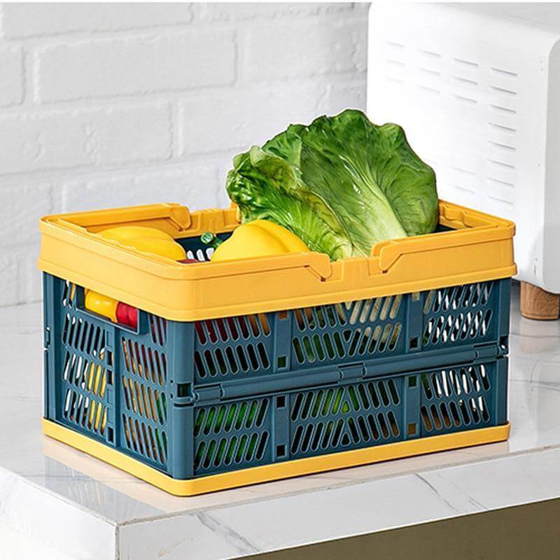 Foldable Easy Shopping Folding Basket