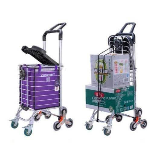 Easy Carry Climbing Wheeled Shopping Cart - Image 4