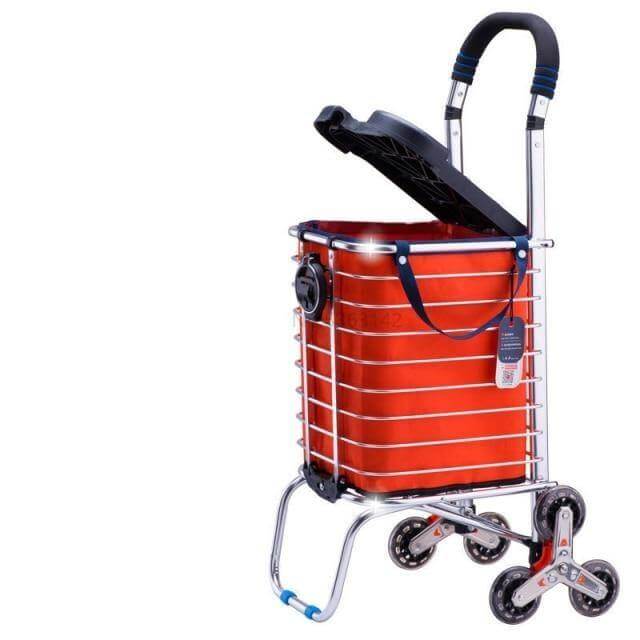 Easy Carry Climbing Wheeled Shopping Cart - Image 11