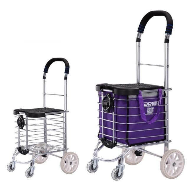 Easy Carry Climbing Wheeled Shopping Cart - Image 9