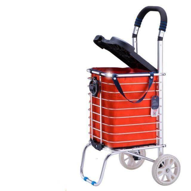 Easy Carry Climbing Wheeled Shopping Cart - Image 10