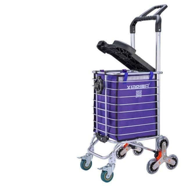 Easy Carry Climbing Wheeled Shopping Cart - Image 12