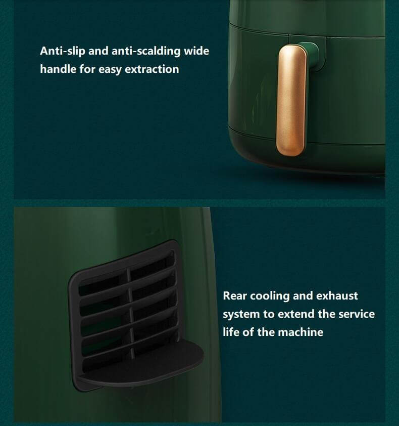 3L Automatic Mini Oil Free Electric Air Fryer - Image 1