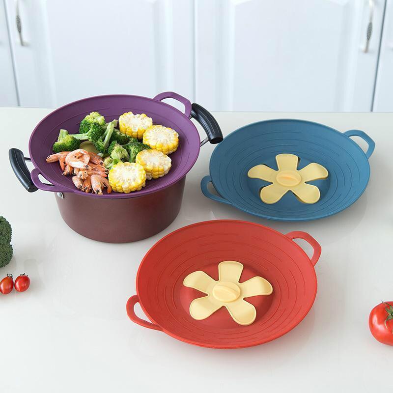 No Spill Anti Overflow Pot Cooking Lid - Image 6