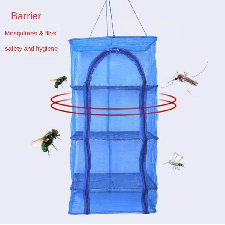 Foldable Multi-Layer Outdoor Fishing Net Rack - Image 1