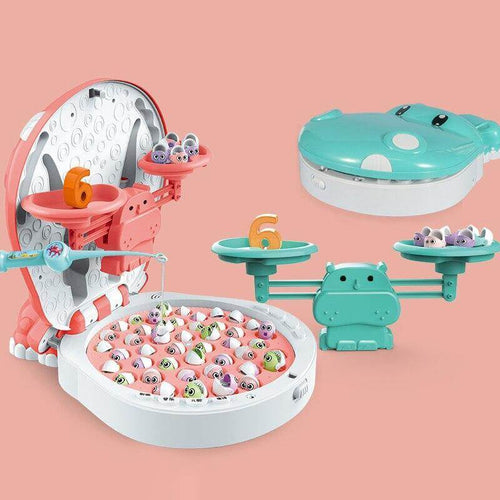 4in1 Magnetic Kids Fishing Game Educational Toy - Image 0