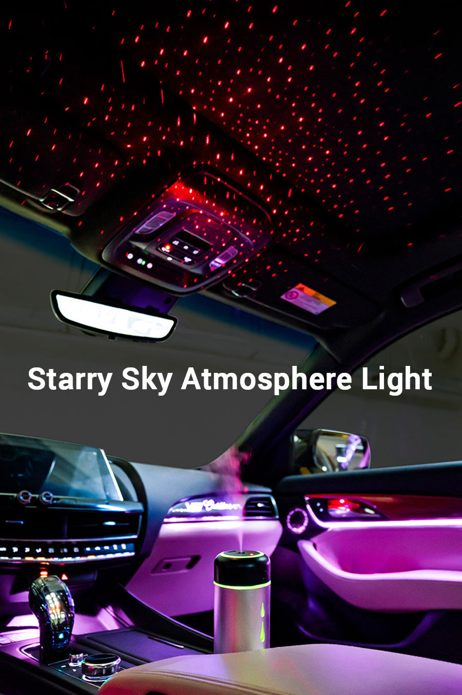 Universe Atmosphere Light Car Air Humidifier - Image 2
