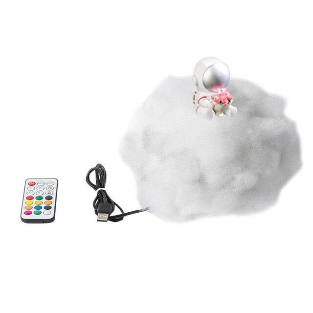 Astronaut Colorful Clouds Night Light - MaviGadget