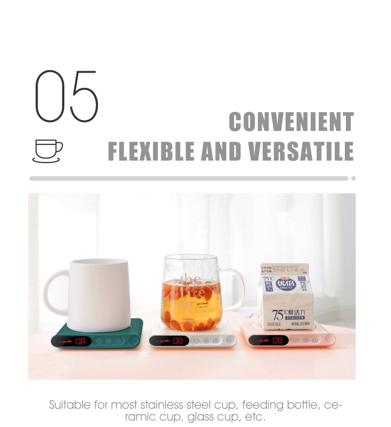 Mini USB Mug Warmer Coasters - Image 5