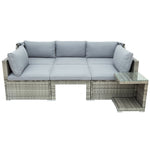 Sectional Canopy Daybed Outdoor Furniture Set