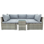 Sectional Canopy Daybed Outdoor Furniture Set