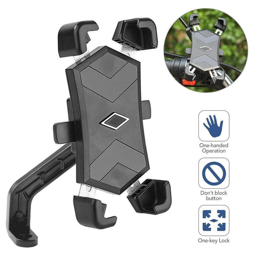 Adjustable 360 Automatic Bike Phone Holder - Image 0