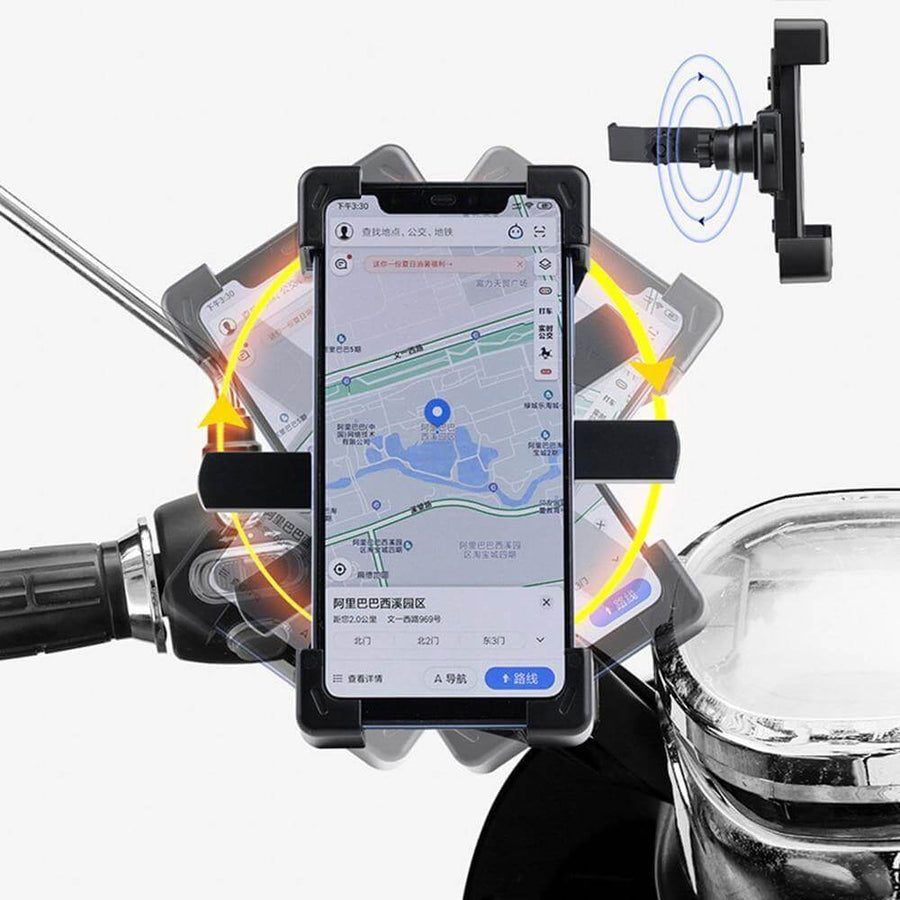 Adjustable 360 Automatic Bike Phone Holder - Image 2