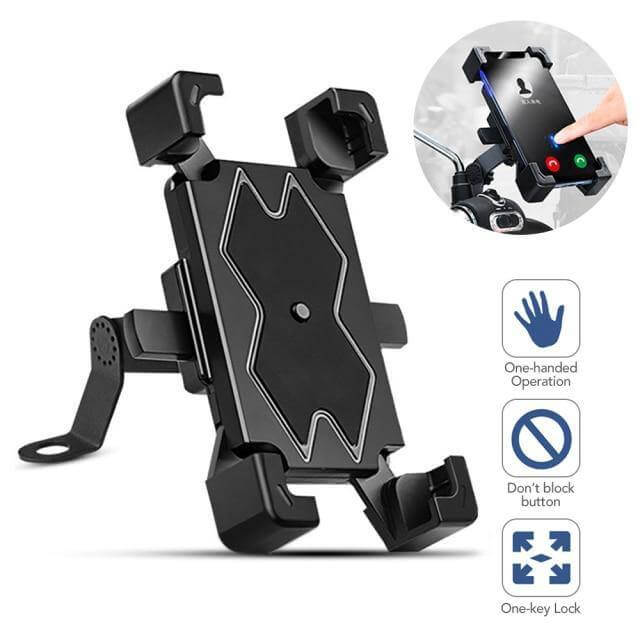 Adjustable 360 Automatic Bike Phone Holder - Image 12