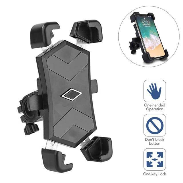 Adjustable 360 Automatic Bike Phone Holder