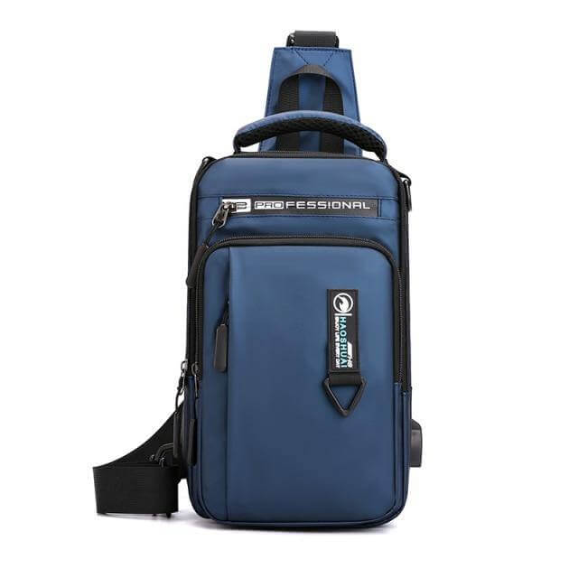 Waterproof USB Cross Body Shoulder Bag - Image 15