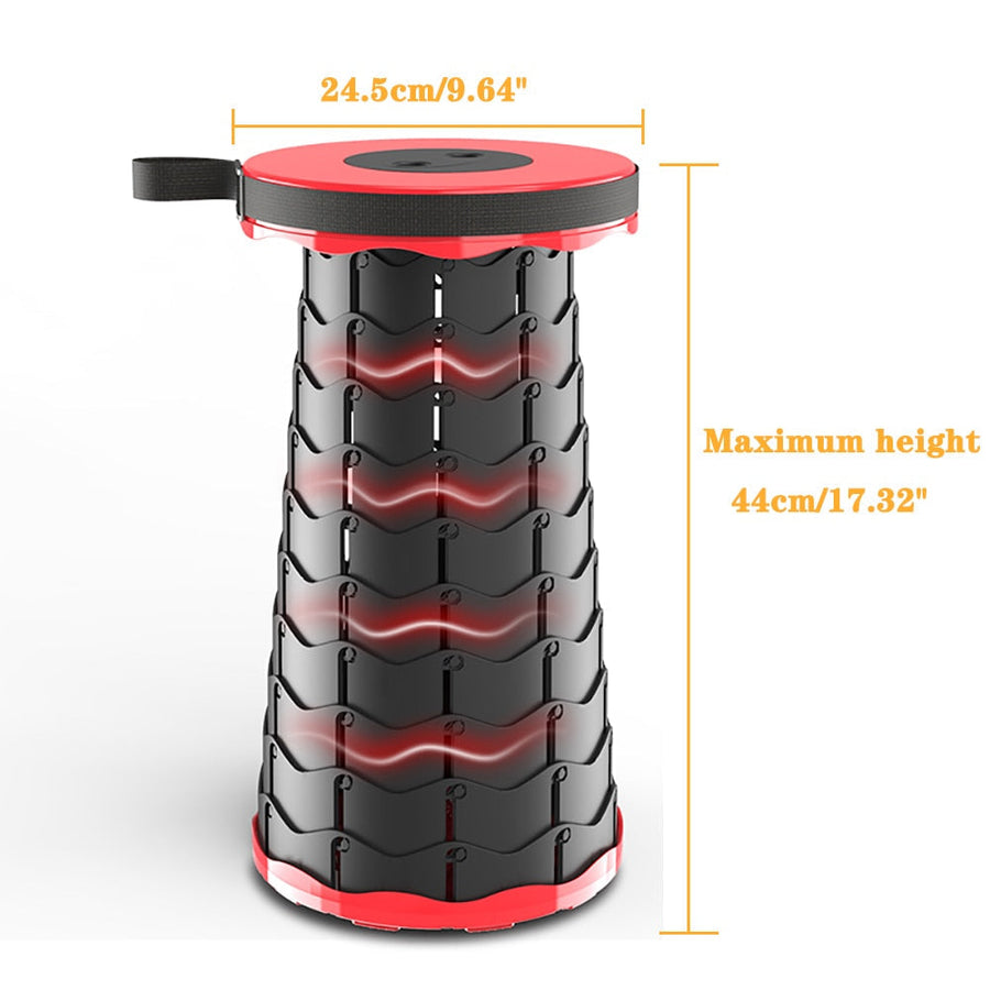 Foldable Retractable Travel Hiking Stool - Image 14